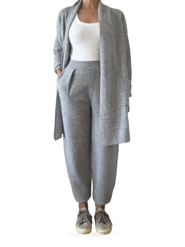 Cárdigan oversize lana y cashmere
