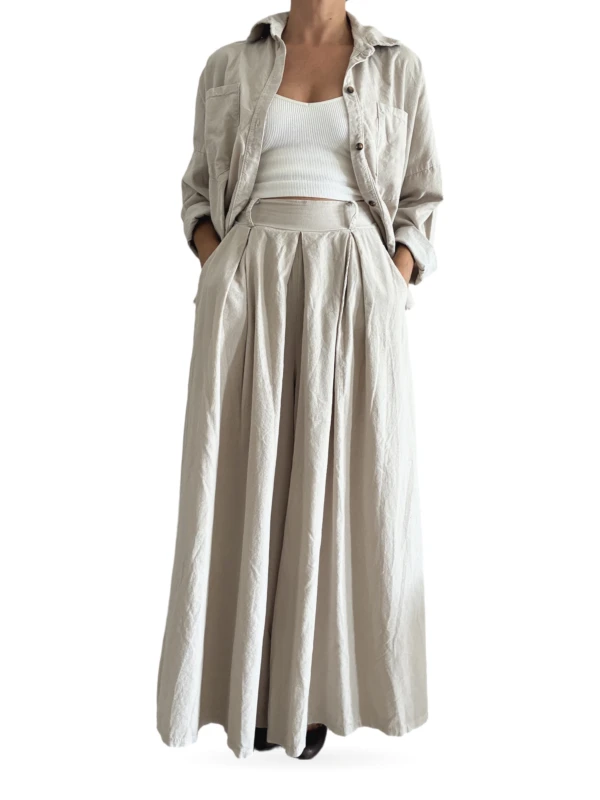 Pantalón de pana ancho